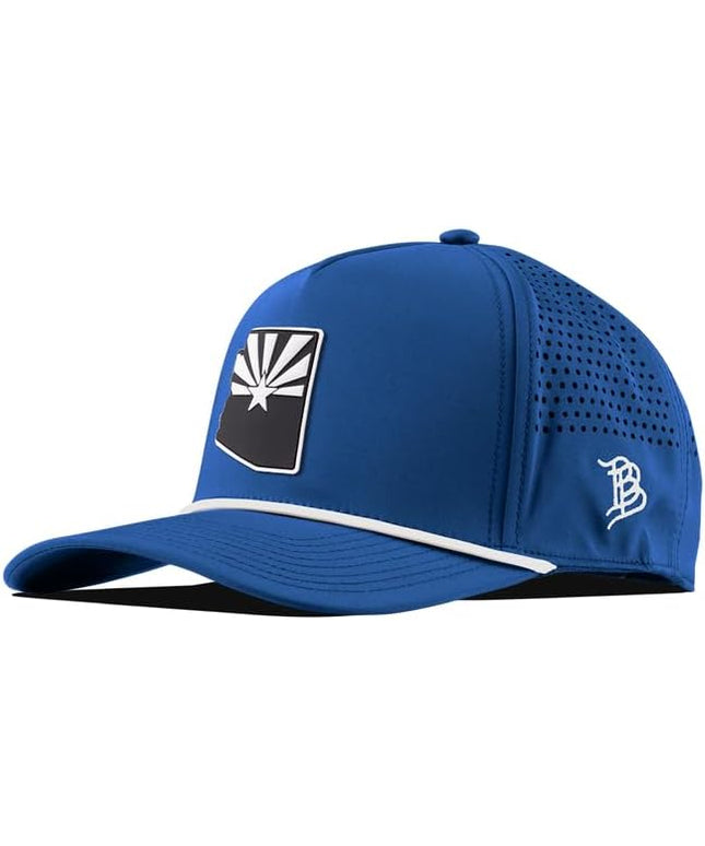Branded Bills Arizona Vintage PVC 5-Panel Performance, Lightweight, Comfortable Baseball Cap