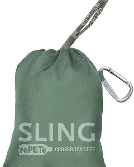 ChicoBag Sling rePETe + Refine | Eco-friendly Messenger-Style Reusable Tote Bag