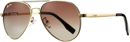 Pro Acme Classic Polarized Aviator Sunglasses 100% UV Protection, 52mm 58mm 63mm