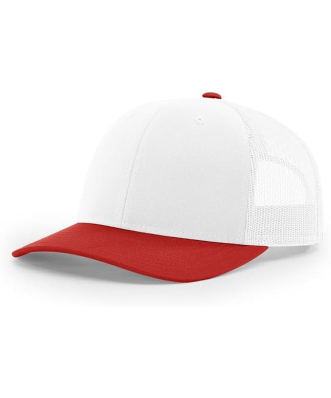 Richardson 112 Classic Six-Panel Adjustable Snapback Trucker Cap | Bulk Packs Available