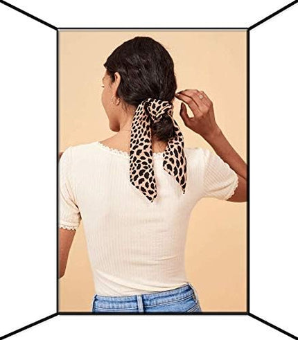 kcctoo 2/6/10Pack Scarf Bags for Women Handbag Scarfs Band Hair Neck Scarves Fashion Gifts