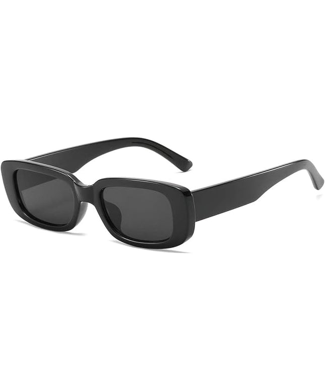 Dollger Rectangle Sunglasses for Women Men Trendy Retro Fashion Sunglasses UV 400 Protection Square Fram