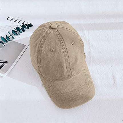 HH HOFNEN Men Women Washed Distressed Twill Cotton Baseball Cap Vintage Adjustable Dad Hat