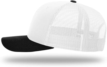 Richardson 112 Classic Six-Panel Adjustable Snapback Trucker Cap | Bulk Packs Available