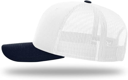 Richardson 112 Classic Six-Panel Adjustable Snapback Trucker Cap | Bulk Packs Available