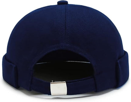 XYIYI Cotton Brimless Docker Cap Adjustable Street Casual Sailor Cap Skullcap Beanie Hat