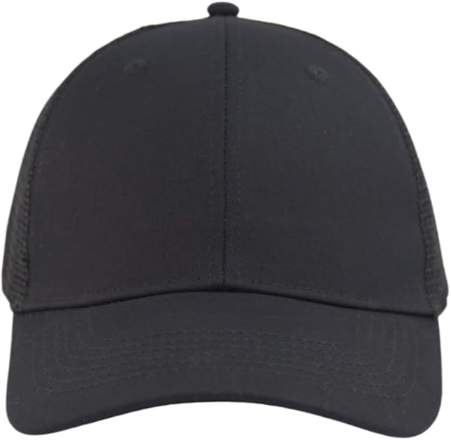 TSSGBL Classic Mesh Trucker Hat, Small & OSFM & XXL Options, Men Women Basic Adjustable Snapback Plain Blank Baseball Cap