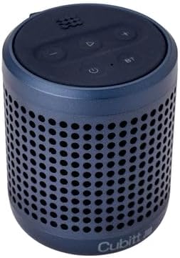 Cubitt Power Go Gen2 Portable Bluetooth Speaker – 16W Loud Sound, Waterproof IPX7, Bluetooth 5.3, Up to 9H Playtime, TWS Pairing, Quick USB-C Charging – Deepest Blue