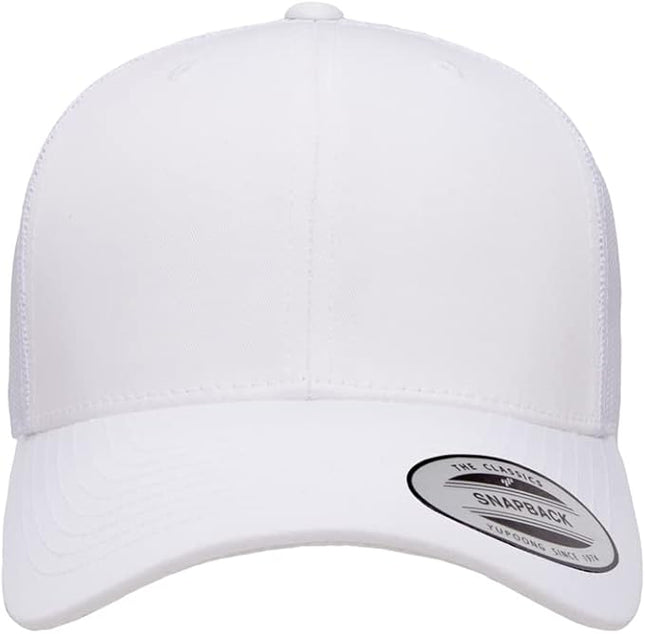 Yupoong Classic Premium Mesh 6 Panel Retro Trucker Cap | Mid Profile Snapback | OSFA | Bulk Pack Available
