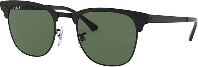 Ray-Ban RB3716 Clubmaster Metal Square Sunglasses