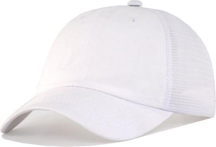 CYGTE Distressed Soft Trucker Hat | XL/XXL Available | Unstructured Vinatge Washed Snapback Baseball Cap for Men Women