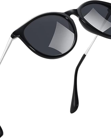 CHBP Polarized Sunglasses for Women Men - Trendy 2025 Vintage Classic Retro Round Mirrored Lens Designer Style