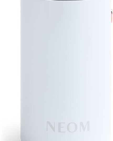 NEOM Wellbeing Pod Mini+ Essential Oil Diffuser, White I Waterless and Wireless I Portable & Versatile - car, Office or Home I Up to 125 Hours of Natural Fragrance use per Charge