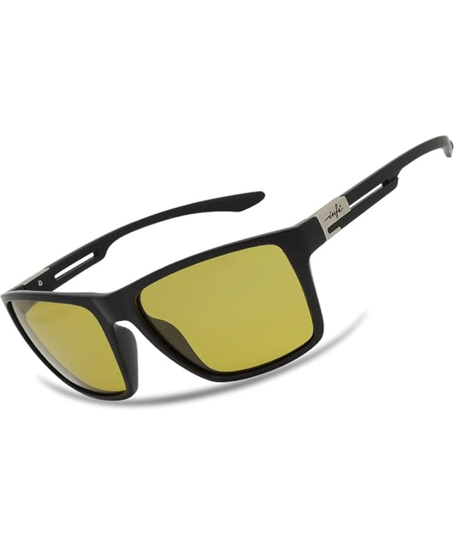 INFI Fishing Polarized Sunglasses for Men Driving Running Golf Sports Glasses Square UV Protection Designer Style Unisex