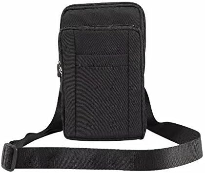 Universal Crossbody Cellphone Purse Waist Pack Bag for Outdoor Sports Moblie Phone Carrying Cases Shoulder Belt Bag Pouch for iPhone X 8/8 Plus Samsung Galaxy Phones Under 7.0'' from WaitingU