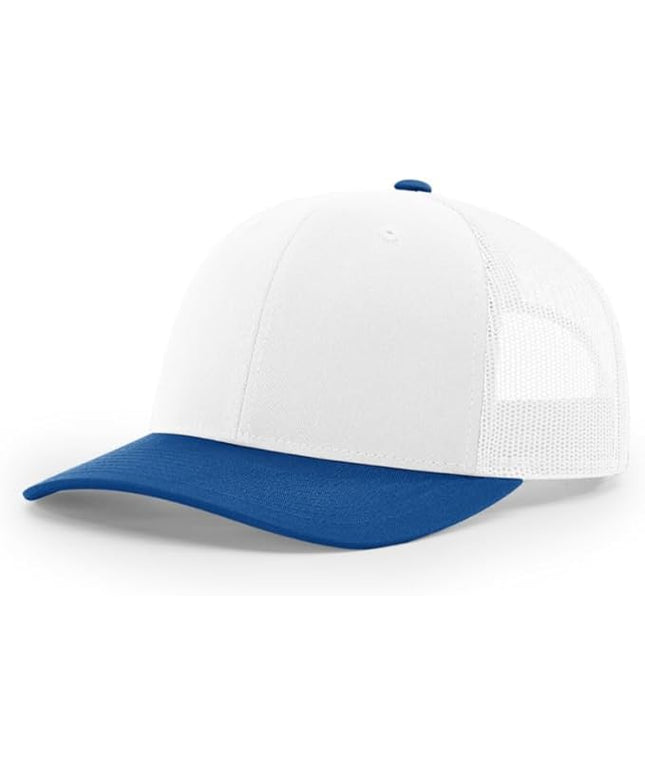 Richardson 112 Classic Six-Panel Adjustable Snapback Trucker Cap | Bulk Packs Available