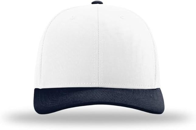 Richardson 112 Classic Six-Panel Adjustable Snapback Trucker Cap | Bulk Packs Available