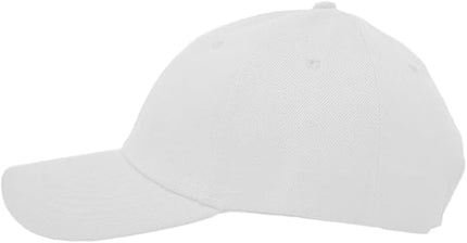 Glory Max Plain Baseball Cap Hook & Loop Strap Adjustable Solid Blank Curved Visor Hat