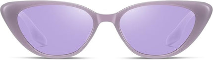 Retro Vintage Narrow Cat Eye Sunglasses for Women 90s Small Chic Style Trendy Sunnies UV400 Protection FZN7514
