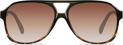 YDAOWKN Retro Aviator Sunglasses for Women Mens Large Frame Classic Vintage 70s Sun Glasses Aviators