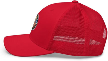 Doge/Moon NASA Logo Trucker Cap