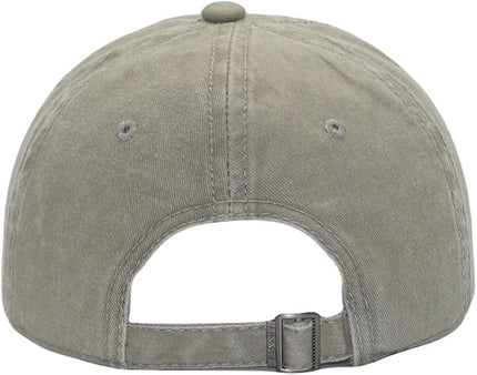 YEANIY Vintage Washed Cotton Plain Baseball Caps Adjustable Unstructured Soft Blank Casual Dad Ball Hats for Men Women