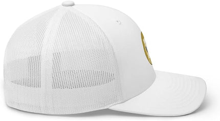 Dogecoin Crypto Embroidered Logo Trucker Cap