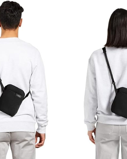 Bellroy City Pouch (cross-body bag, e-reader or small tablet, wallet, sunglasses, phone) - MelbourneBlack