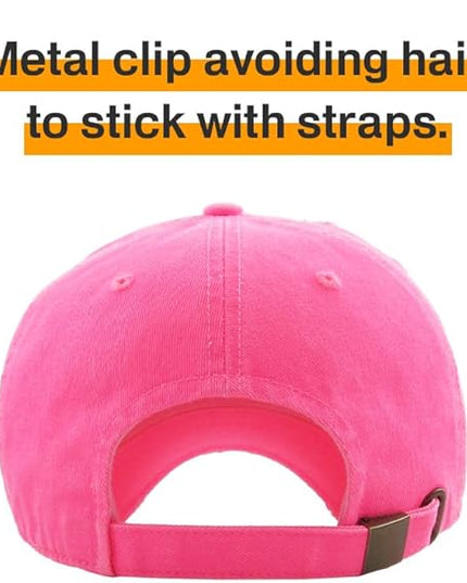 KBETHOS Vintage Washed Distressed Cotton Dad Hat Baseball Cap Adjustable Polo Trucker Unisex Style Headwear