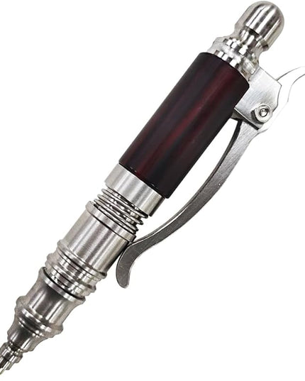 Dr. Metalleung Compact Stainless Steel Bolt Action Pen: The Ultimate Pocket - Sized EDC Essential