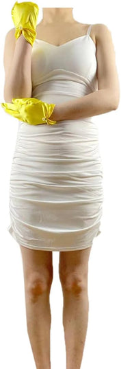 Satin Wedding Dress for Women Opera Party 1920s Gloves Wrist Length Gloves