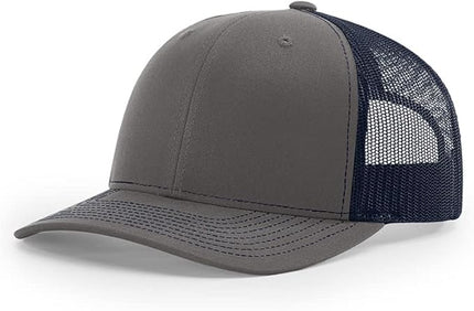 Richardson 112 Classic Six-Panel Adjustable Snapback Trucker Cap | Bulk Packs Available