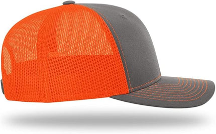 Richardson 112 Classic Six-Panel Adjustable Snapback Trucker Cap | Bulk Packs Available