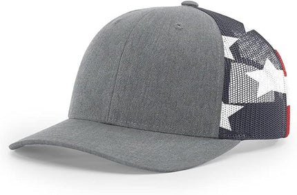 Richardson 112 Classic Six-Panel Adjustable Snapback Trucker Cap | Bulk Packs Available