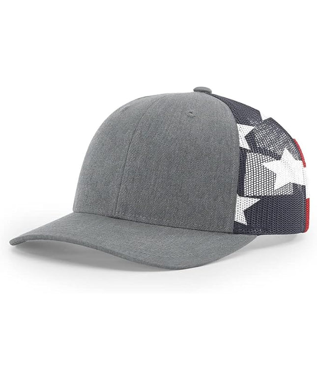 Richardson 112 Classic Six-Panel Adjustable Snapback Trucker Cap | Bulk Packs Available