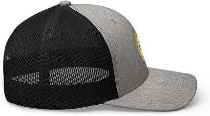 Dogecoin Crypto Embroidered Logo Trucker Cap