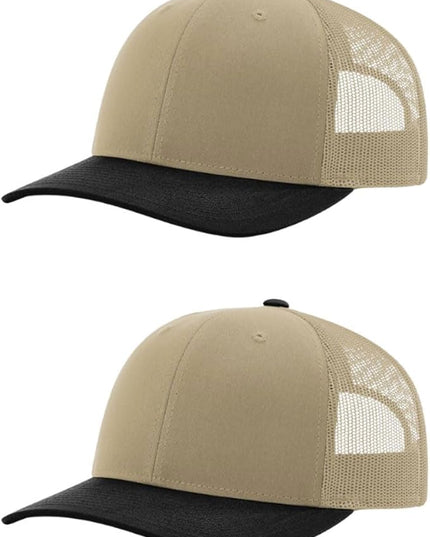 Richardson 112 Classic Six-Panel Adjustable Snapback Trucker Cap | Bulk Packs Available