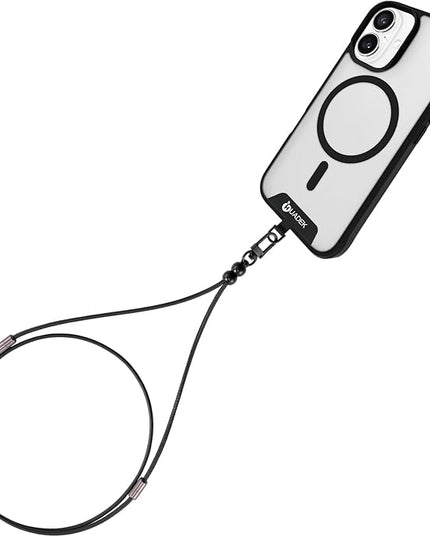 cell phone lanyard Detachable Phone Chain Strap Leather 2-in-1 Wristlet Phone Strap