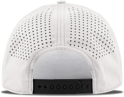 Branded Bills Vintage Old Glory PVC Curved 5 Panel Rope Hat, Fits 7-7 7/8, Adjustable Snapback | Lightweight, Comfort Stretch