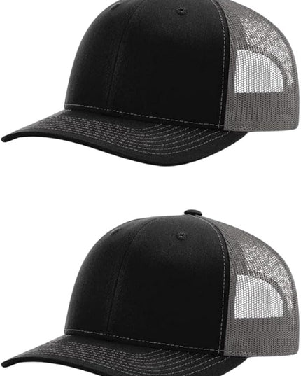 Richardson 112 Classic Six-Panel Adjustable Snapback Trucker Cap | Bulk Packs Available