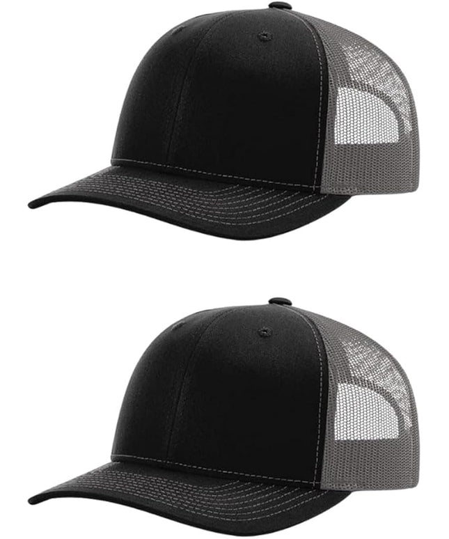 Richardson 112 Classic Six-Panel Adjustable Snapback Trucker Cap | Bulk Packs Available