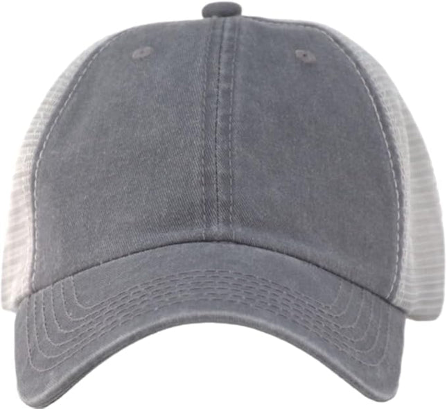 Comfy Vintage Trucker Baseball Hat- M/L/XL/XXL Women Men Unstructured Washed Dad Cap | Snapback | Soft Crown | Soft Mesh