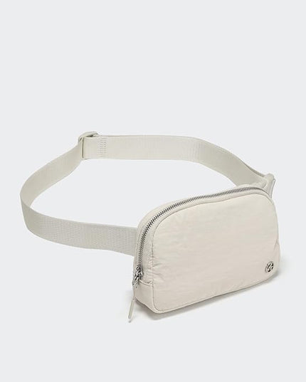 Pander Unisex Belt Bag Fanny Pack for Women with Adjustable Strap, Small Waist Pouch for Workout Running Traveling Hiking