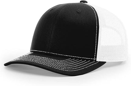 Richardson 112 Classic Six-Panel Adjustable Snapback Trucker Cap | Bulk Packs Available