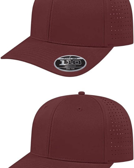 Cap America i8533 Flexfit 110 Perforated Performance Snapback Mid Profile 6-Panel Cap w/UV Guard & Adjustable Snapback
