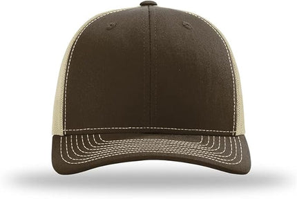 Richardson 112 Classic Six-Panel Adjustable Snapback Trucker Cap | Bulk Packs Available