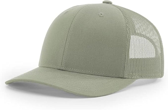 Richardson 112 Classic Six-Panel Adjustable Snapback Trucker Cap | Bulk Packs Available
