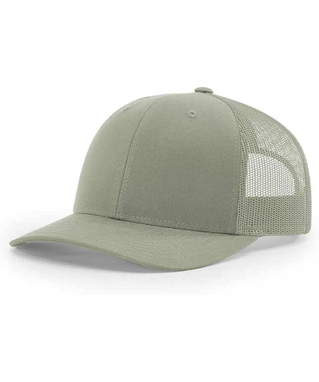 Richardson 112 Classic Six-Panel Adjustable Snapback Trucker Cap | Bulk Packs Available