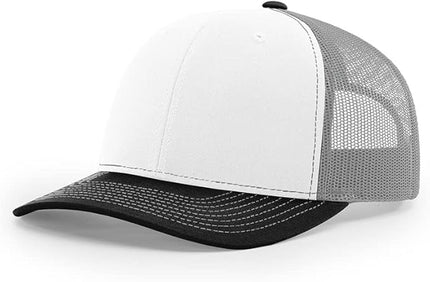 Richardson 112 Classic Six-Panel Adjustable Snapback Trucker Cap | Bulk Packs Available