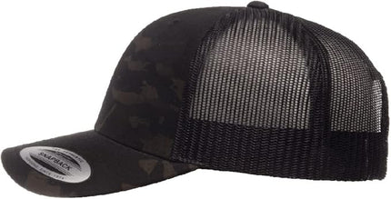 Yupoong Classic Premium Mesh 6 Panel Retro Trucker Cap | Mid Profile Snapback | OSFA | Bulk Pack Available
